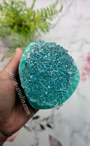 3.4 inch Crystal Cluster (#CC3) Silicone Mold for Resin