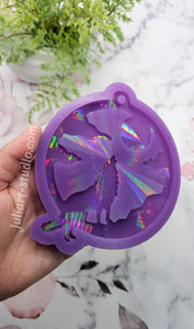 4.75 inch HOLO Bauble WOLF Silicone Mold for Resin