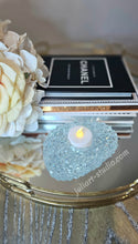 Load image into Gallery viewer, 5 inch Crystal Pebble Rock Tealight Holder Silicone Mold for Resin casting
