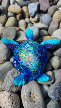 Load image into Gallery viewer, 4.2 inch Irredescent Crystal Sea Turtle
