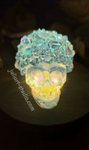 Load image into Gallery viewer, 2 inch Deep Crystal Skull Silicone Mold for Resin
