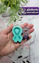 Load image into Gallery viewer, 2 inch Druzy Ribbon Silicone Mold for Resin casting
