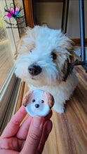 Load image into Gallery viewer, 2 inch Puppy Worry Stone Silicone Mold
