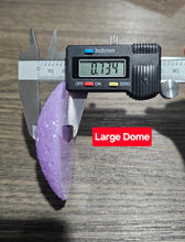 Load image into Gallery viewer, Dome Druzy Insert Silicone Mold for Resin
