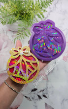 Load image into Gallery viewer, 4.25 inch HOLO Bauble Ornament (Style 2) Silicone Mold for Resin
