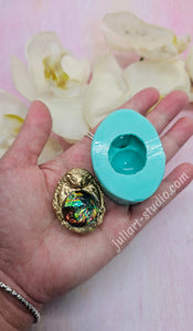 1.6 inch 3D Hedgehog Silicone Mold for Resin