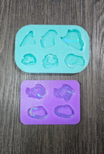 Load image into Gallery viewer, USED BGRADE - Bundle of 2 HOLO Druzy Agate Molds
