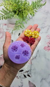 3D Mixed Flowers Silicone Mold for Resin