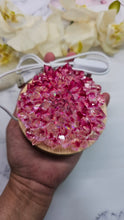 Load image into Gallery viewer, 4 inch Resin Crystal Dahlia LED Light in Ombre Red
