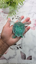 Load image into Gallery viewer, 4.2 inch Crystal Sea Turtle Silicone Mold for Resin casting
