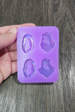 Load image into Gallery viewer, USED BGRADE - Bundle of 2 HOLO Druzy Agate Molds
