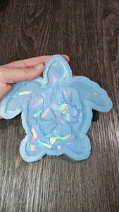 BGRADE - 6 inch HOLO Floral Turtle Silicone Mold