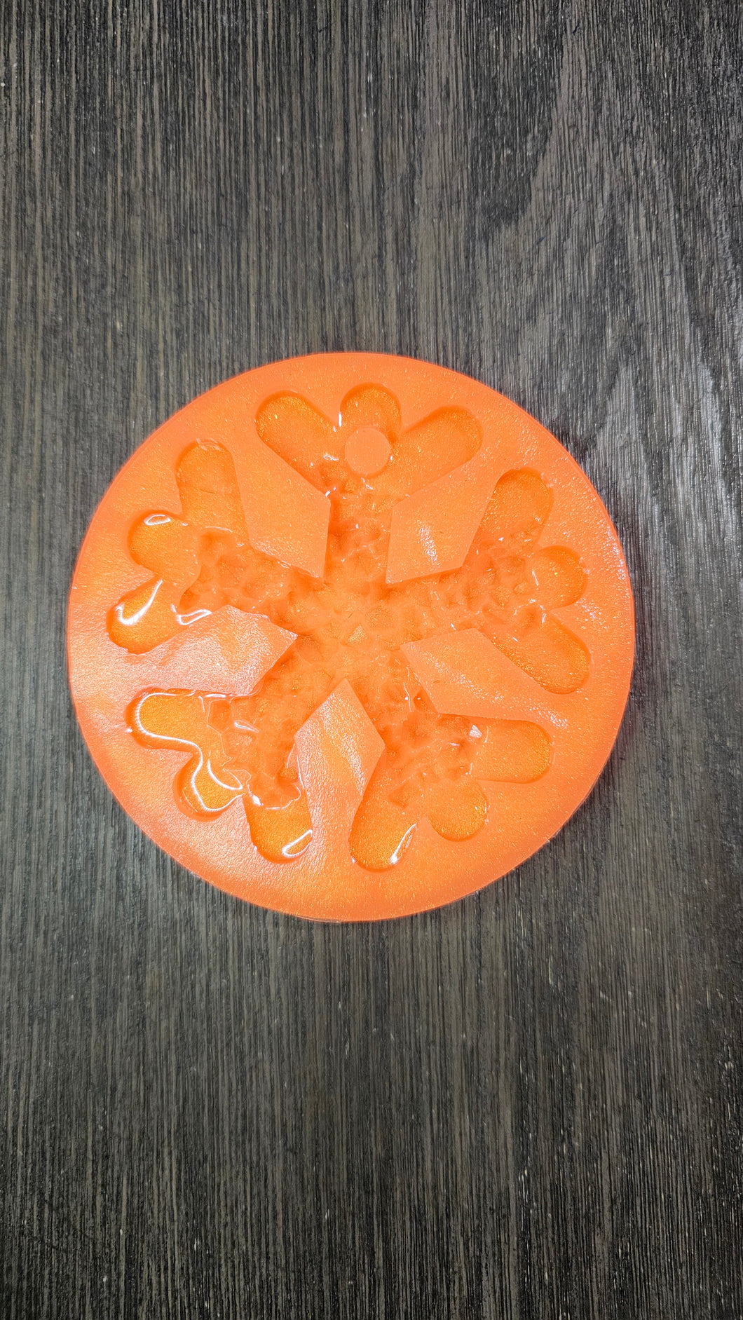 BGRADE- 4 inch Druzy Snowflake Silicone Mold