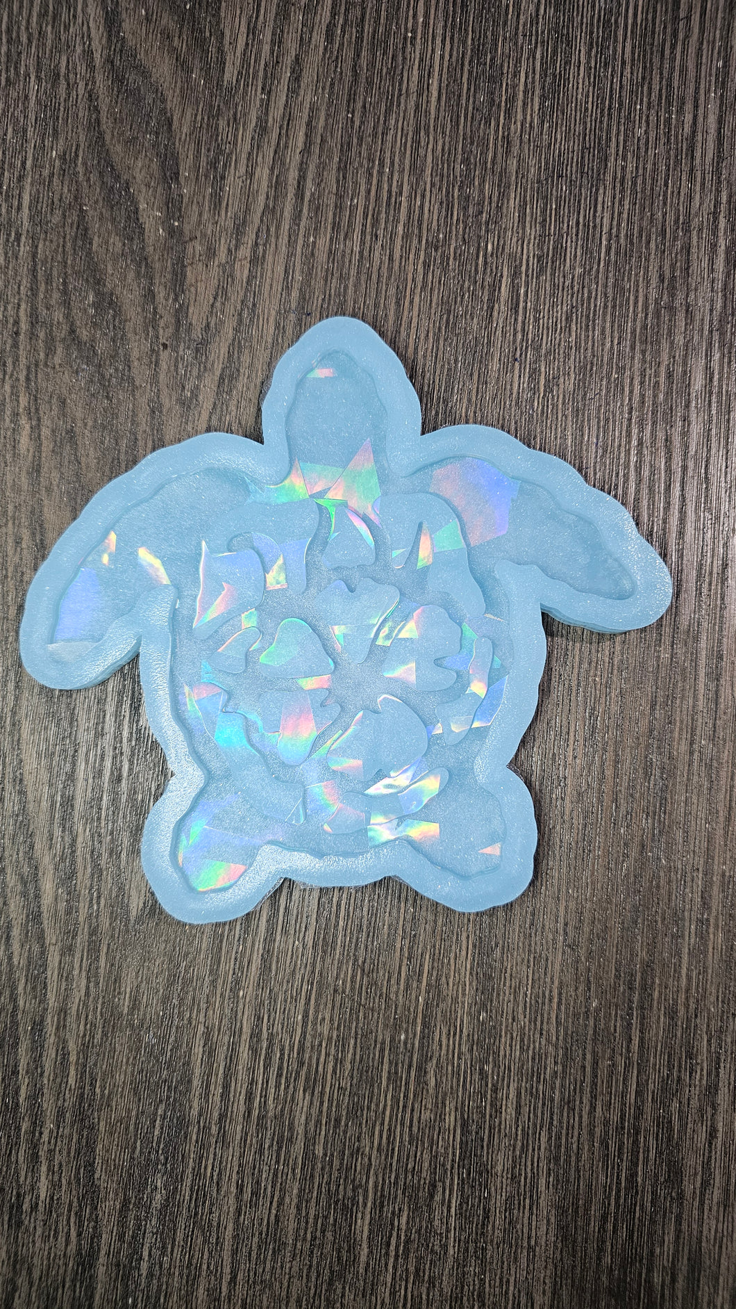 BGRADE - 6 inch HOLO Floral Turtle Silicone Mold