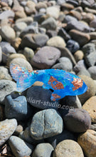 Load image into Gallery viewer, 3.2 inch Long-Tail Koi Fish Silicone Mold for Resin
