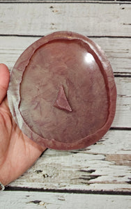 TESTER - 4.5 inch Druzy Agate Slice Silicone Mold