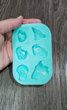 Load image into Gallery viewer, USED BGRADE - Bundle of 2 HOLO Druzy Agate Molds
