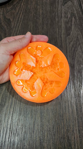 BGRADE- 4 inch Druzy Snowflake Silicone Mold