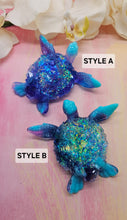 Load image into Gallery viewer, 4.2 inch Irredescent Crystal Sea Turtle
