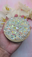 Load image into Gallery viewer, Clear Irredescent Resin Crystal Dahlia LED Light
