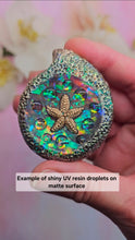 Load image into Gallery viewer, 2.2 inch Starfish Worry Stone Silicone Mold for Resin
