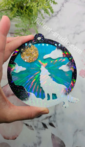 4.75 inch HOLO Bauble WOLF Silicone Mold for Resin