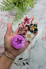Load image into Gallery viewer, 1.6 inch 3D Plumeria Flower Silicone Mold for Resin
