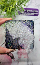Load image into Gallery viewer, 4.75 inch Thin Druzy Insert Silicone Mold for Resin
