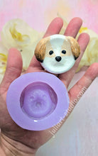 Load image into Gallery viewer, 2 inch Puppy Worry Stone Silicone Mold
