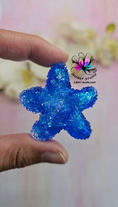 1.8 inch Druzy Starfish Silicone Mold for Resin casting