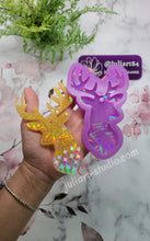 Load image into Gallery viewer, 5 inch HOLO Deer Head Silicone Mold for Resin
