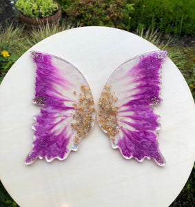 BGRADE- 6.5 inch Butterfly Wings Silicone Molds (Set of 2)