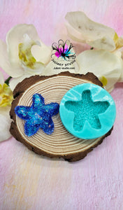 1.8 inch Druzy Starfish Silicone Mold for Resin casting