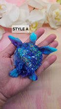Load image into Gallery viewer, 4.2 inch Irredescent Crystal Sea Turtle
