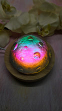 Load image into Gallery viewer, Resin Moon Light (with Shiny Crater Holes)
