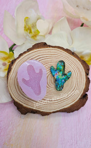 1.5 inch Druzy Cactus Silicone Mold for Resin casting