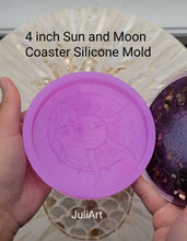 Load image into Gallery viewer, Sun and Moon Silicone Mold for Resin Casting
