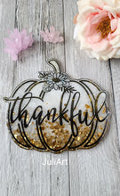 Load image into Gallery viewer, 8.5 inch Thankful Pumpkin Silicone Mold for Resin casting
