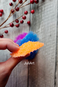3 to 3.5 inch Odd Shape Druzy Insert Silicone Mold for Resin