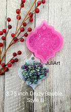 Load image into Gallery viewer, 3.75 inch Druzy Bauble Silicone Mold for Resin
