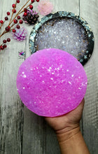 Load image into Gallery viewer, 6 inch Druzy Disk Insert Silicone Mold for Resin
