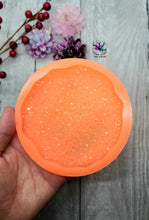 Load image into Gallery viewer, 4 inch Druzy Agate Coaster (#DC-A)  Silicone Mold for Resin casting
