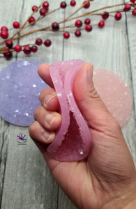 3.5 inch Druzy Disk Insert Silicone Mold for Resin