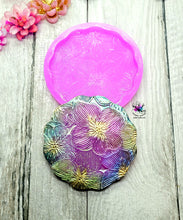 Load image into Gallery viewer, 4 inch Hydrangeas Coaster Silicone Mold for Resin Coasters
