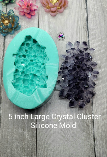 Large Chunky Crystal ROCK Silicone Mold for Resin – JuliArtStudio