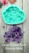 Load image into Gallery viewer, Large Chunky Crystal ROCK Silicone Mold for Resin

