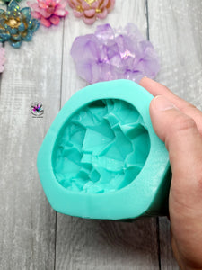 Medium Chunky Crystal ROCK Silicone Mold for Resin
