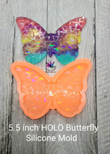 Load image into Gallery viewer, 5.5 inch HOLO Butterfly Silicone Mold for Resin
