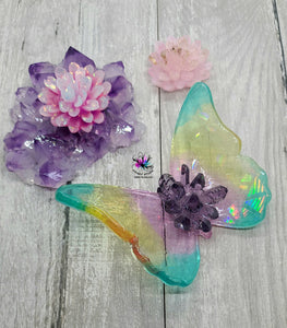 5.5 inch HOLO Butterfly Silicone Mold for Resin