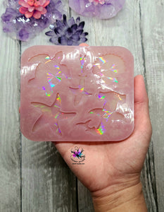 HOLO Sea Creatures Palette Silicone Mold for Resin
